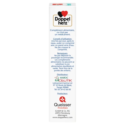 Illustration of the product packaging Doppelherz aktiv Harmonivit side view left